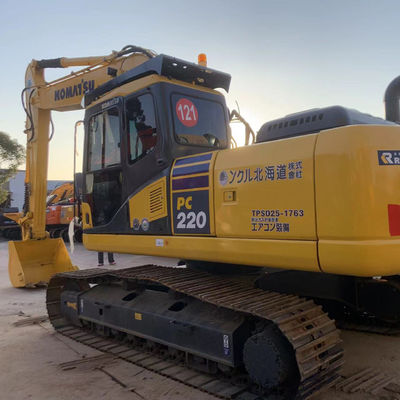 Escavatore di seconda mano tipo Komatsu Pc220 23100kg 1m3 Capacità del secchio