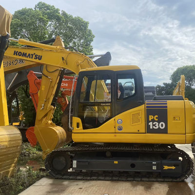 Mini escavatori usati Komatsu Pc130 attrezzature per escavatori di seconda mano per la costruzione