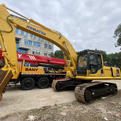 Colore giallo Komatsu PC350 Scavatori Komatsu usati 32300kg Per la costruzione e l'estrazione mineraria