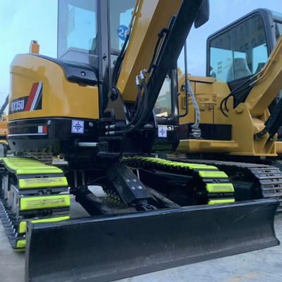 Terra in movimento utilizzato SANY 35U escavatore scavatore raffreddamento dell'acqua colore giallo