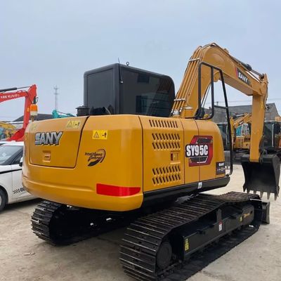 Giallo mini scavatore SANY 95c di seconda mano 9180kg