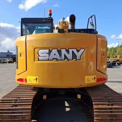 Mini idraulica usata Sany escavatore SANY155U Vecchio scavatore da costruzione