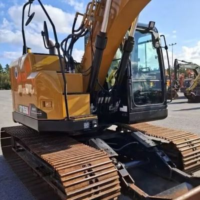 Mini idraulica usata Sany escavatore SANY155U Vecchio scavatore da costruzione