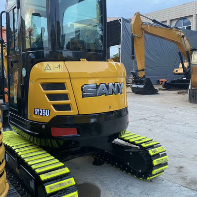 Scavatore idraulico usato SANY 35U Macchine per il movimento della terra 3780 kg