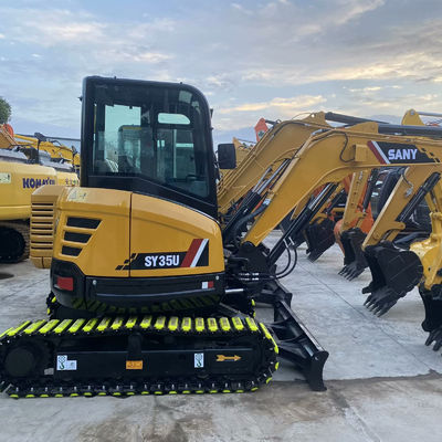 Scavatore idraulico usato SANY 35U Macchine per il movimento della terra 3780 kg