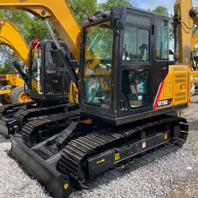 Tipo di trascinatore Usato Sany escavatore SANY SY75C Macchine da costruzione 7280 kg