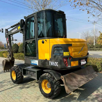 VOLCO EC60 Excavator Used Multifunctional Crawler 2nd Hand Diggers
