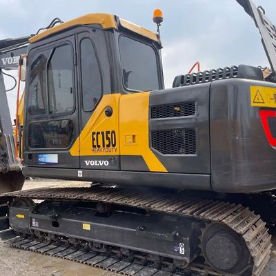Ben mantenuto Usato Volvo Escavatore idraulico Volvo 150D Vecchio attrezzatura da costruzione