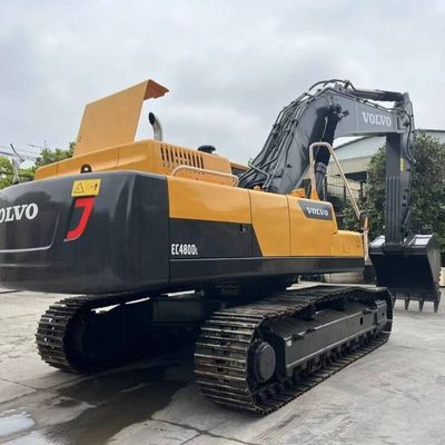 Costruzione 89HP Usato scavatore scavatore Volvo 480 terra Mover scavatore di seconda mano