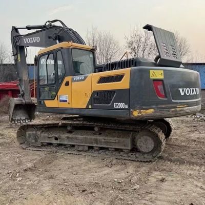66kW Escavatori idraulici utilizzati VOLVO 200D attrezzature da costruzione
