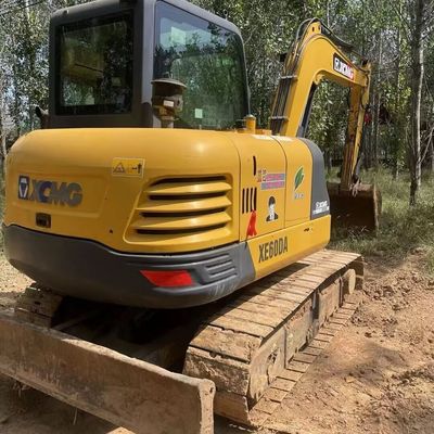 Giallo Usato XCMG Excavator Digger Xcmg 60DA Piccolo Crawler Excavator Machine