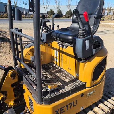 XCMG XE17U mini escavatore idraulico di seconda mano per la costruzione mineraria