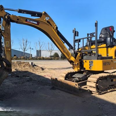 XCMG XE17U mini escavatore idraulico di seconda mano per la costruzione mineraria
