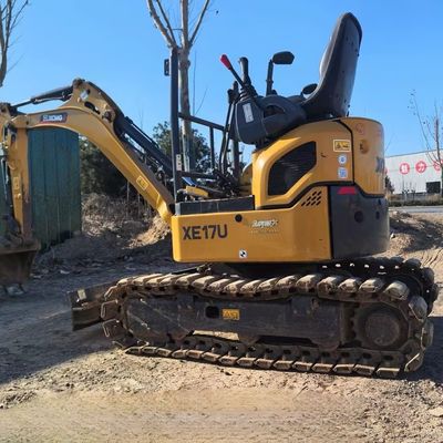 XCMG XE17U mini escavatore idraulico di seconda mano per la costruzione mineraria