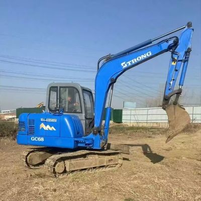 35.5kw Crawler Used Construction Machinery Escavatore di seconda mano TRONG GC68
