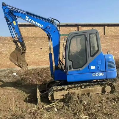 35.5kw Crawler Used Construction Machinery Escavatore di seconda mano TRONG GC68