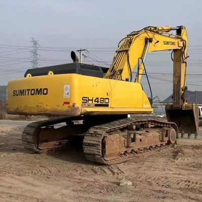 Apparecchiature da costruzione usate Grande escavatore SUMITOMO SH480 per la movimentazione dei materiali