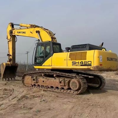 Apparecchiature da costruzione usate Grande escavatore SUMITOMO SH480 per la movimentazione dei materiali