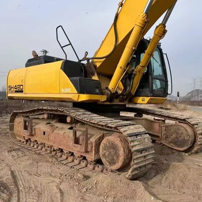 Apparecchiature da costruzione usate Grande escavatore SUMITOMO SH480 per la movimentazione dei materiali