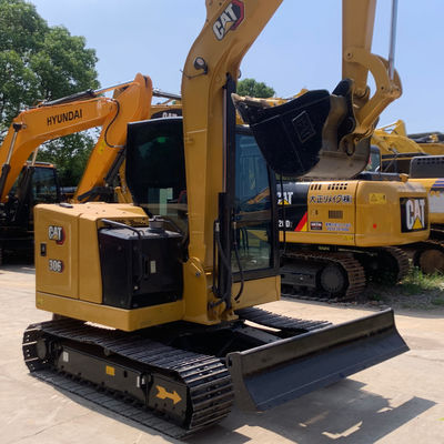 Carichi pesanti Old Cat Excavator CAT 306 Crawler Hydraulic Excavator 5800kg