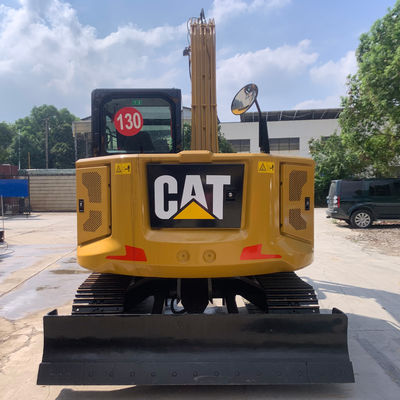 Escavatore usato di tipo Crawler CAT307.5 Escavatore vecchio Caterpillar con secchio di retroescavatore
