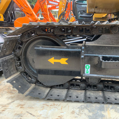 Escavatore usato di tipo Crawler CAT307.5 Escavatore vecchio Caterpillar con secchio di retroescavatore