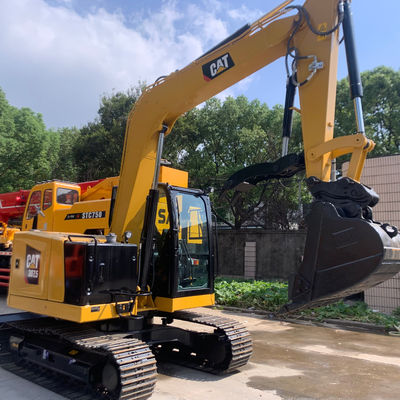 Escavatore usato di tipo Crawler CAT307.5 Escavatore vecchio Caterpillar con secchio di retroescavatore