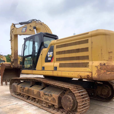 Robusto escavatore idraulico di seconda mano Cat336 Vecchio mini macchinari da costruzione