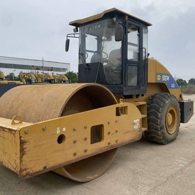 Completamente operativo SEM 522 Usato Compazione strada a rulli con sedile ergonomico