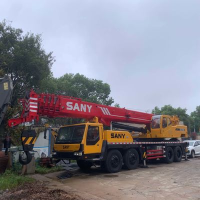 75 tonnellate di carico di sollevamento Sany 750 gru di seconda mano 80 km/h per operazioni pesanti